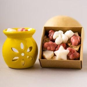 combo wax melts sandalwood, candles-wax-melts-home-mist