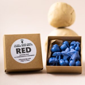 wax melts red