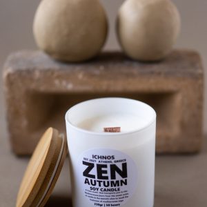 candle zen autumn