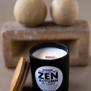 candle zen autumn