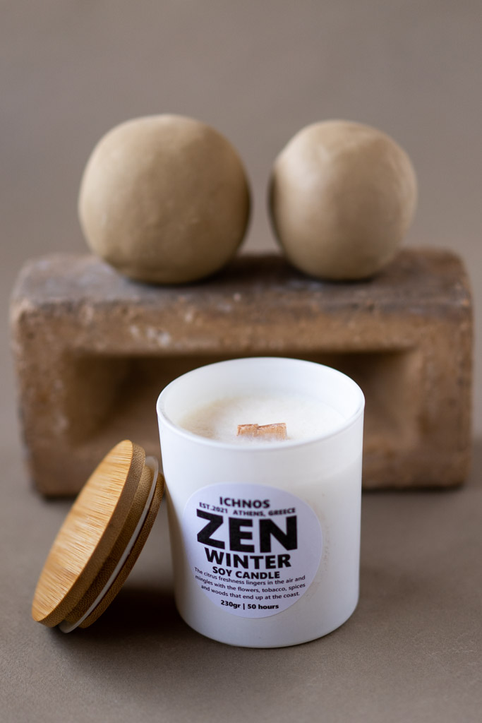 candle zen autumn