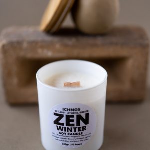 candle zen winter