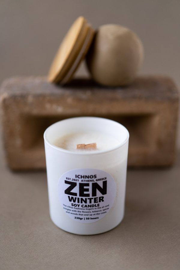 candle zen winter