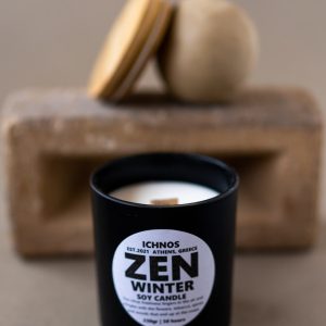 candle zen winter