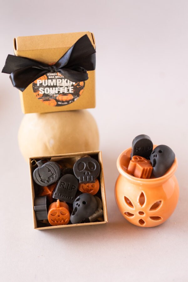 combo wax burner and pumpkin souffle wax melts