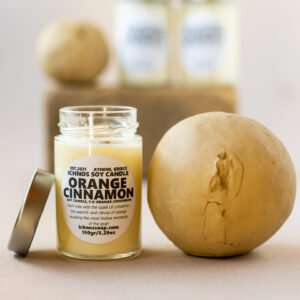 CANDLE ORANGE CINNAMON