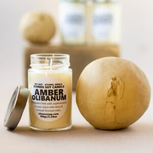 CANDLE AMBER OLIBANUM