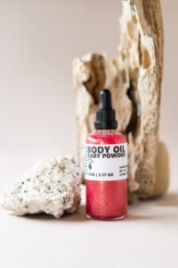 powder body oil